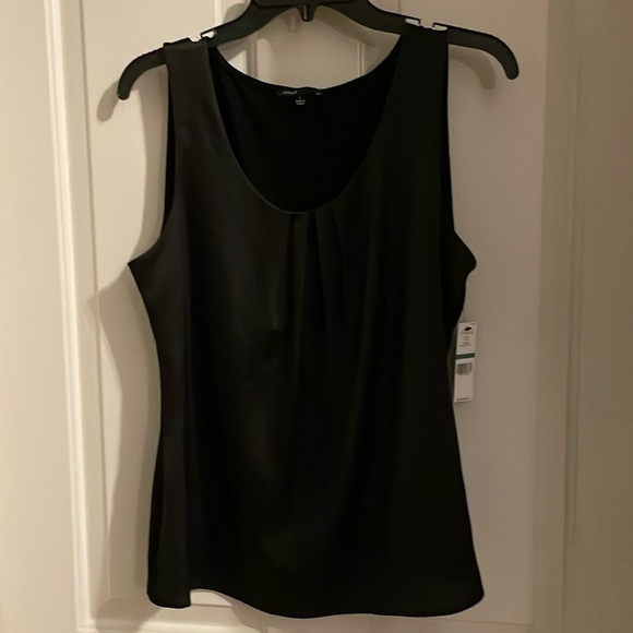 Chaus size large, NWT black sleeveless top - Picture 1 of 7